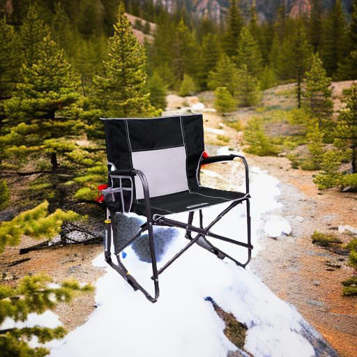 Freestyle Rocker with Side Table Camping Chair