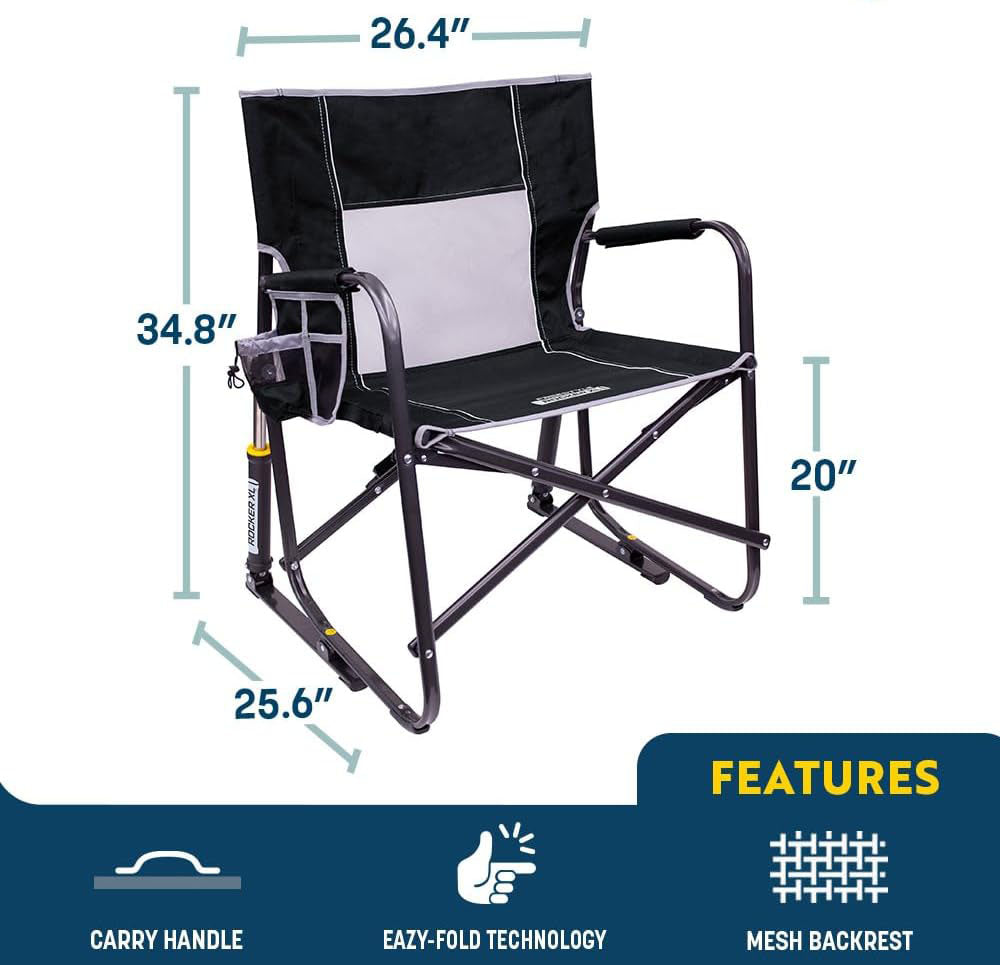 Freestyle Rocker with Side Table Camping Chair