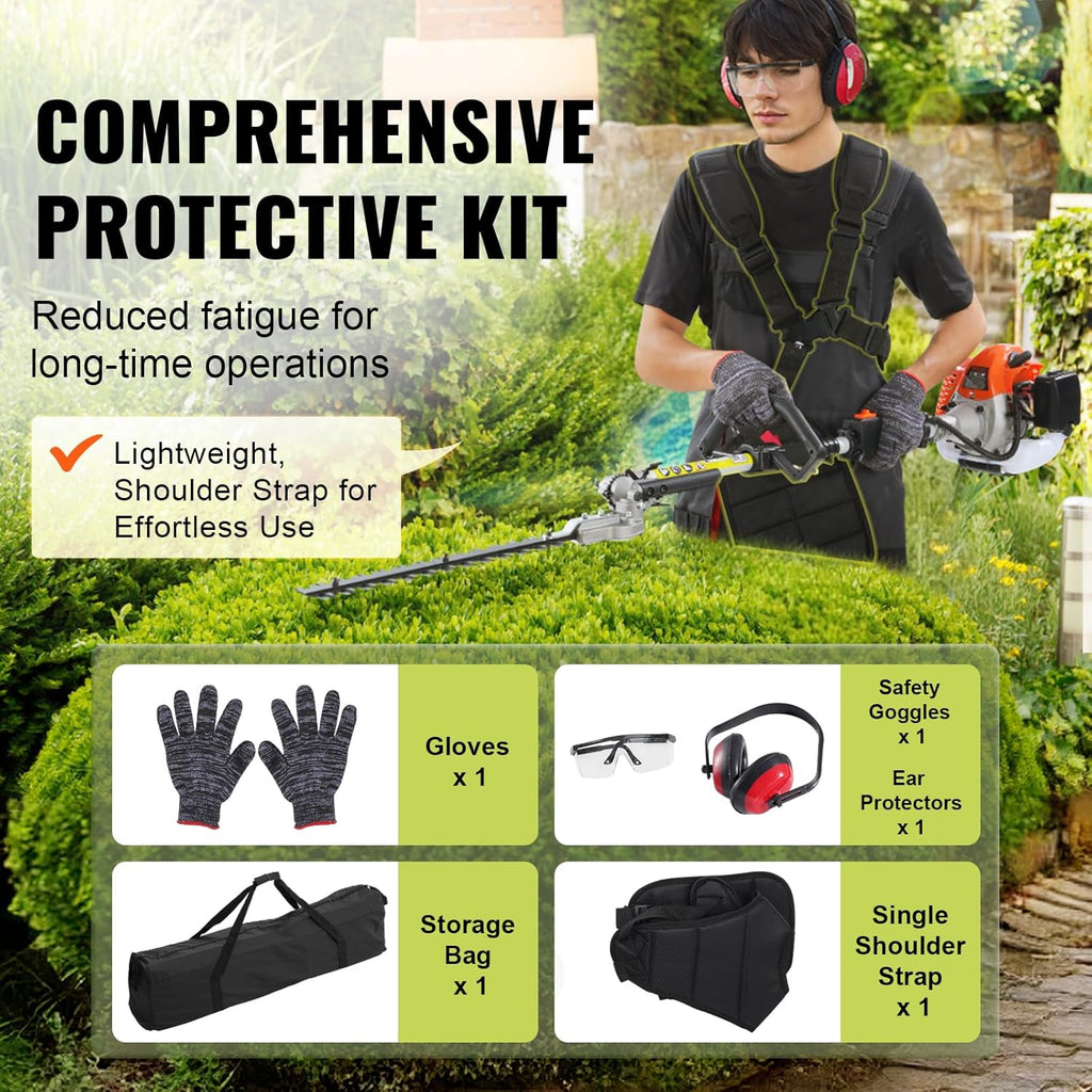 Gas Powered 6-in-1 Multi-Functional Garden Tool Kit