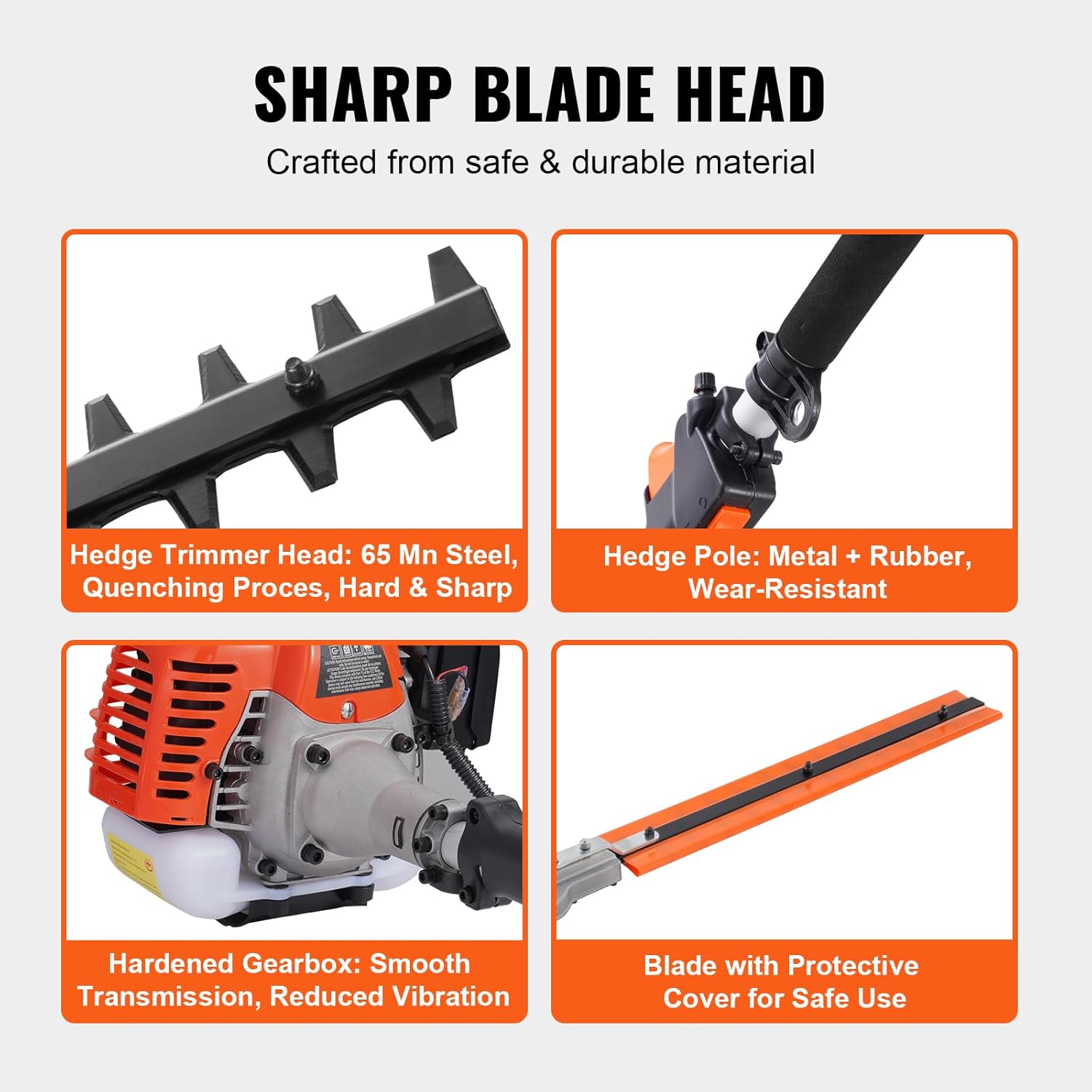 Gas Powered 6-in-1 Multi-Functional Garden Tool Kit